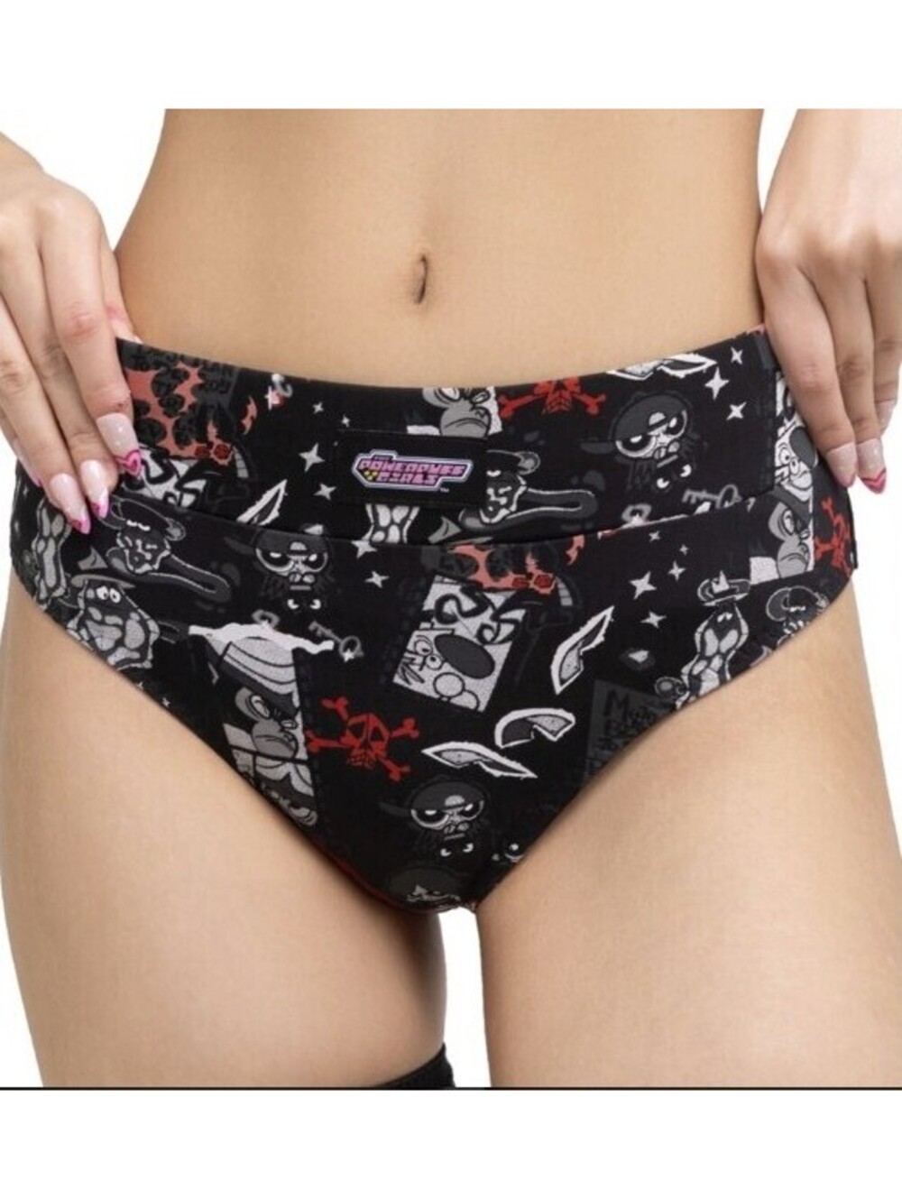 Killstar Powerpuff Girls We Want To Fight Panty Panties Women's Size M NEW